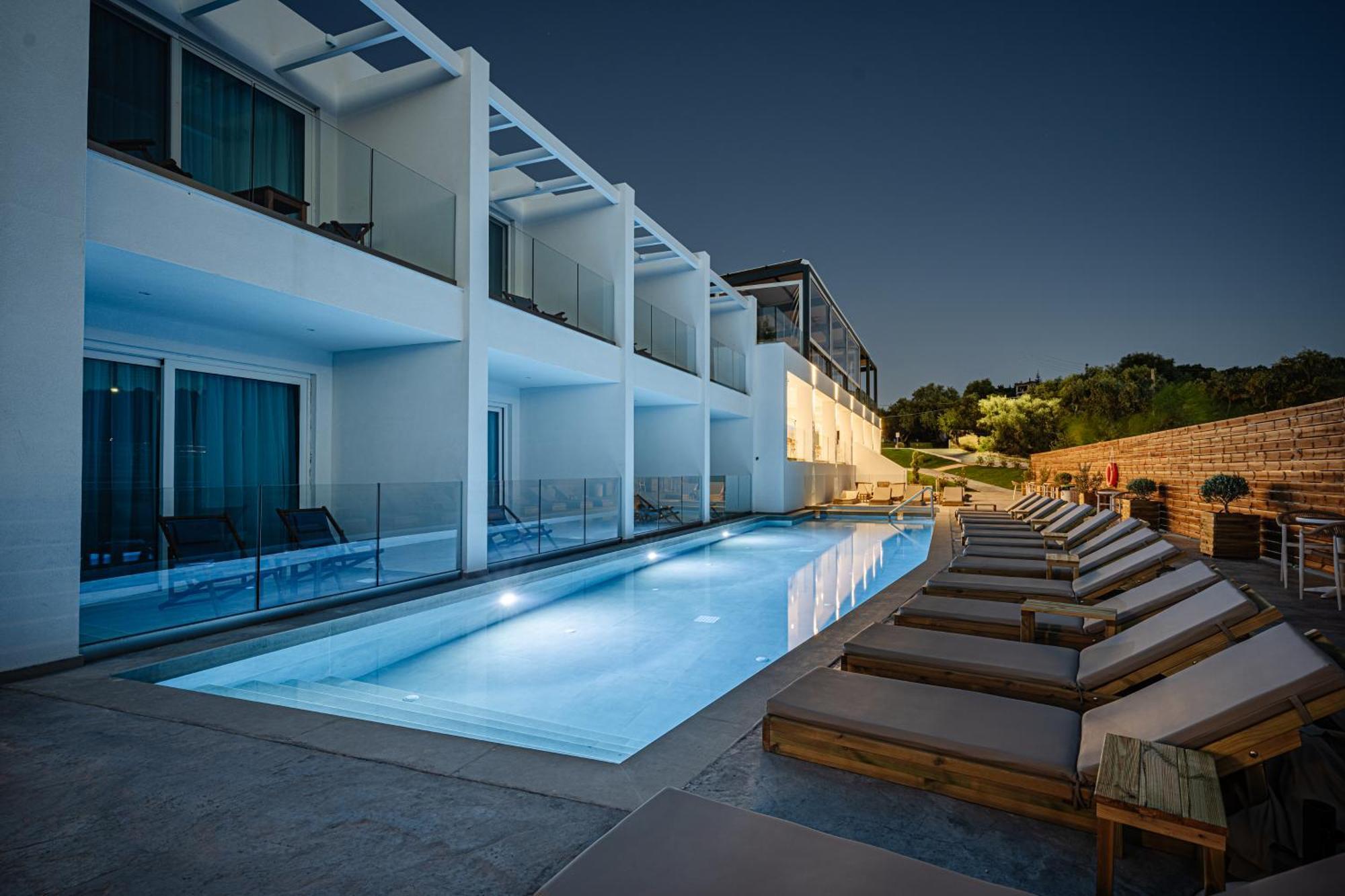 Magique Bleu Suites Трагаки Екстериор снимка