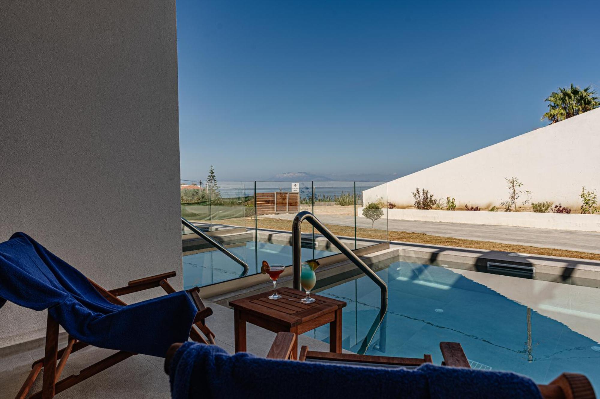 Magique Bleu Suites Трагаки Екстериор снимка